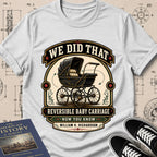 William H. Richardson — Reversible Baby Carriage archival badge t-shirt design, Buillth Never Forget collection