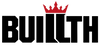 Logo with the word 'BULLTH' and a red crown on a white background