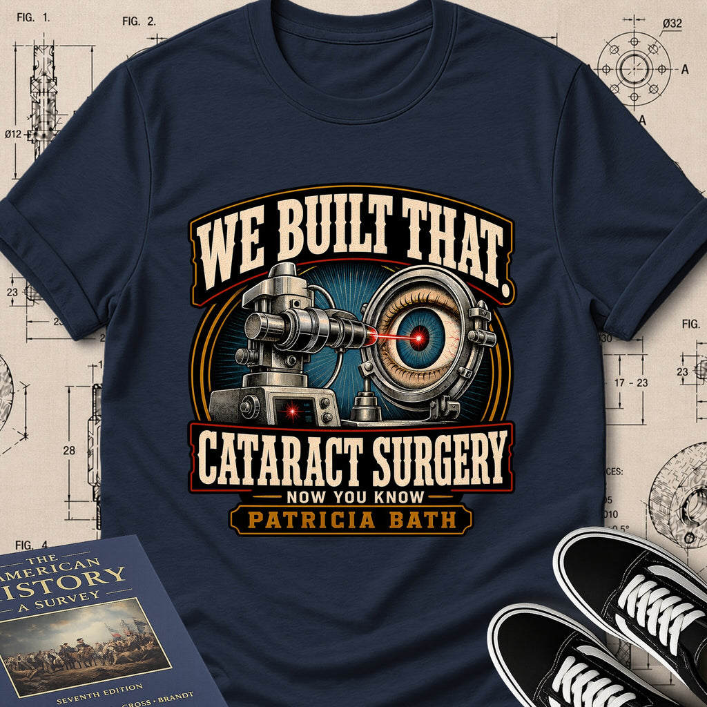 Patricia Bath — Laserphaco Probe — We Built That T-Shirt | Buillth