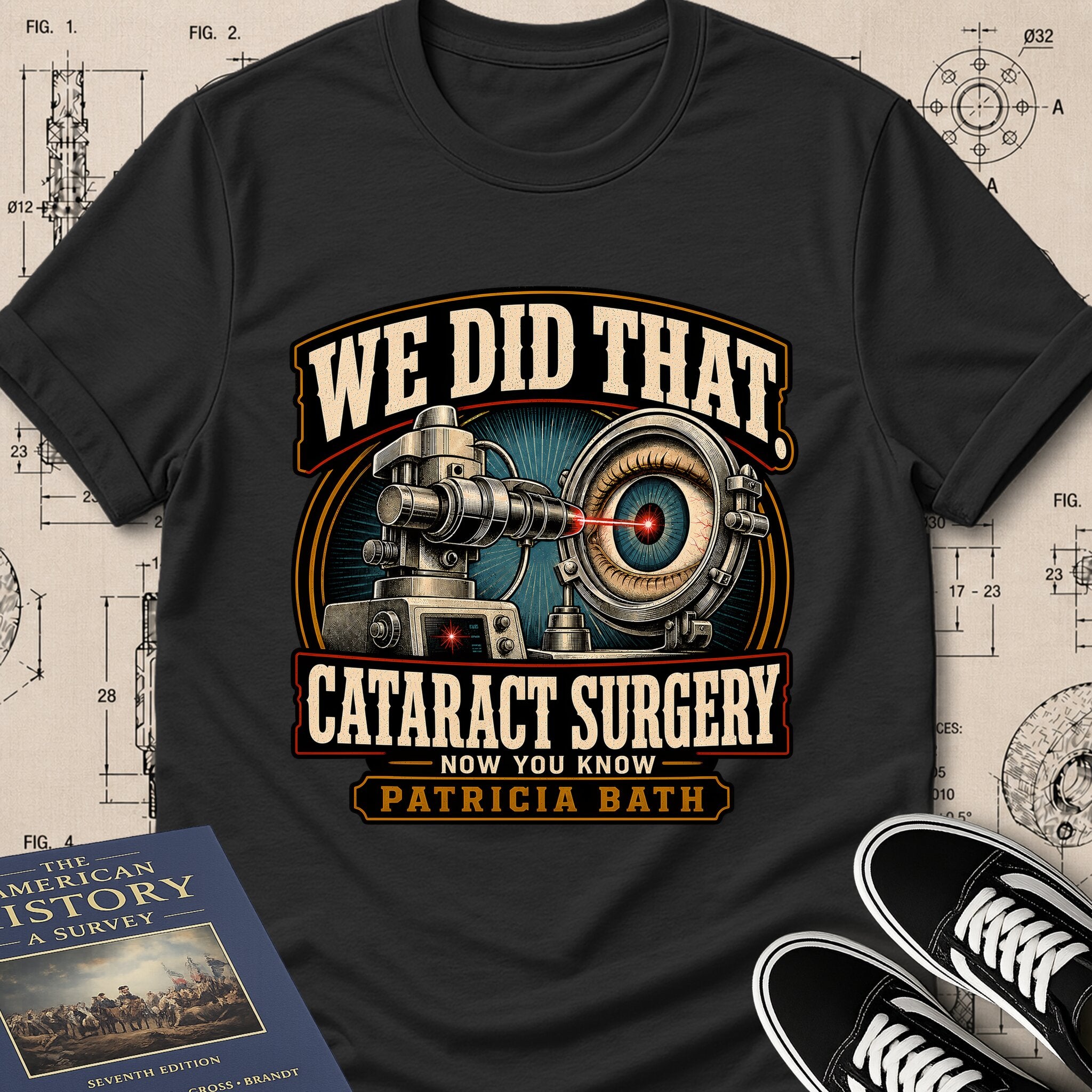Patricia Bath — Laserphaco Probe — We Did That T-Shirt | Buillth