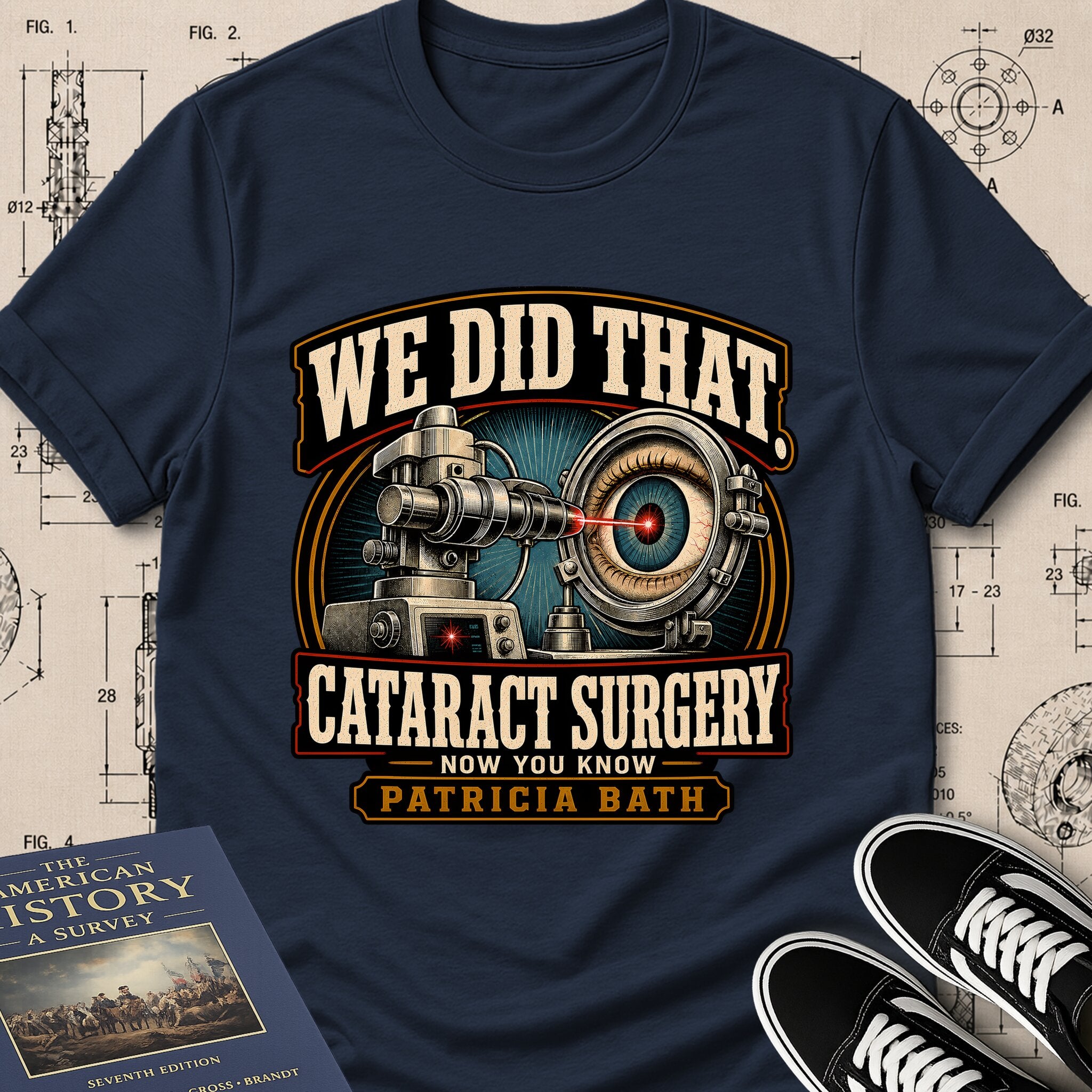Patricia Bath — Laserphaco Probe — We Did That T-Shirt | Buillth