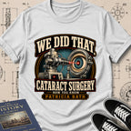 Patricia Bath — Laserphaco Probe archival badge t-shirt design, Buillth Never Forget collection