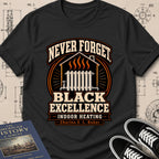 Charles S. L. Baker — Friction Heat Radiator — Never Forget Black Excellence T-Shirt | Buillth