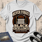 Charles S. L. Baker — Friction Heat Radiator — Never Forget Black Excellence T-Shirt | Buillth