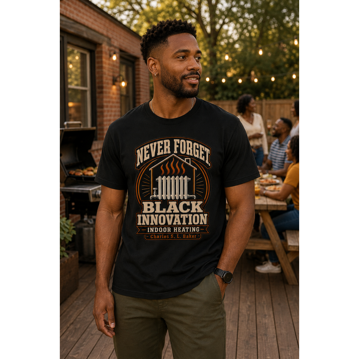 Charles S. L. Baker — Friction Heat Radiator — Never Forget Black Innovation — Archive No. 021