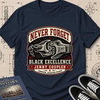 Andrew Jackson Beard — Jenny Coupler — Never Forget Black Excellence T-Shirt | Buillth