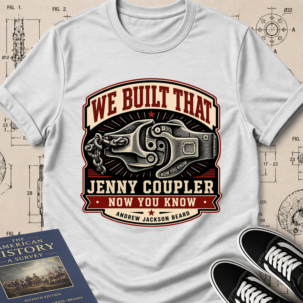 Andrew Jackson Beard — Jenny Coupler — We Built That T-Shirt | Buillth