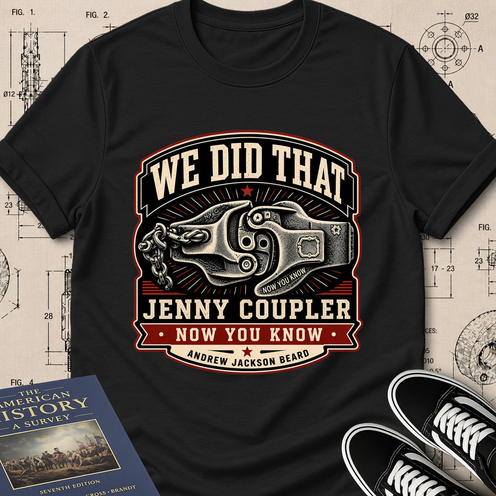 Andrew Jackson Beard — Jenny Coupler — We Did That T-Shirt | Buillth