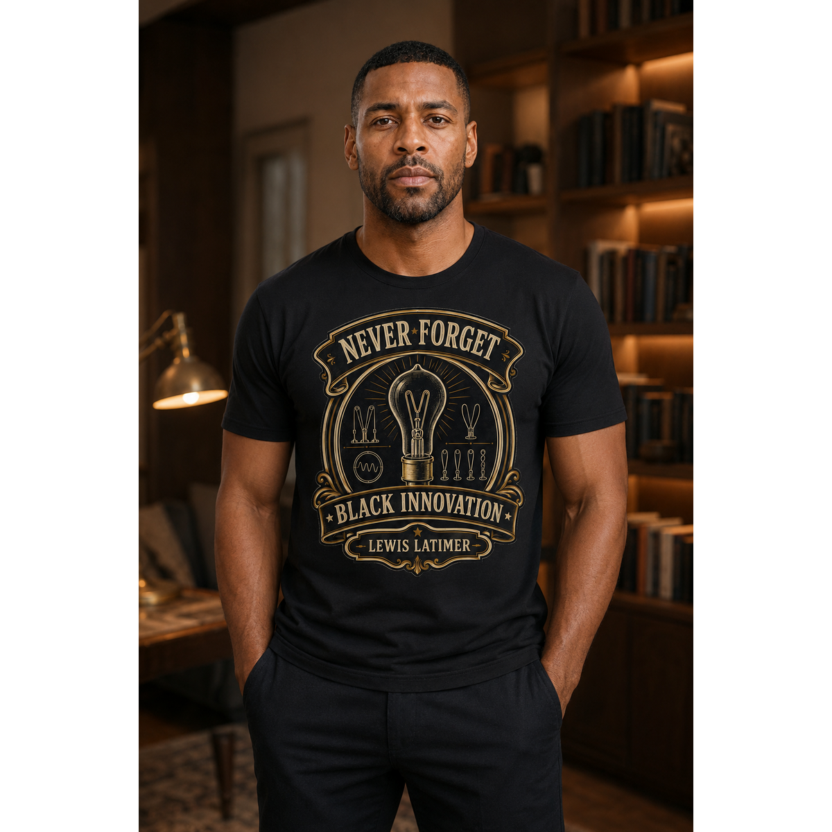 Lewis Howard Latimer — Carbon Filament — Never Forget Black Innovation — Archive No. 002