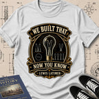 Lewis Howard Latimer — Carbon Filament — We Built That T-Shirt | Buillth