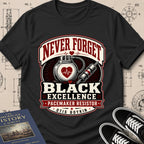 Otis Boykin — Pacemaker Resistor — Never Forget Black Excellence T-Shirt | Buillth