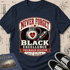 Otis Boykin — Pacemaker Resistor — Never Forget Black Excellence T-Shirt | Buillth