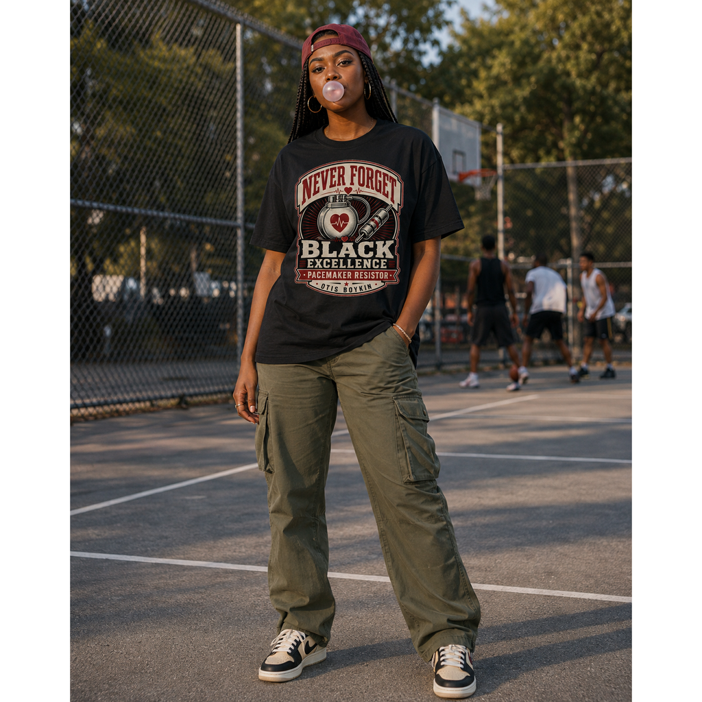Otis Boykin — Pacemaker Resistor — Never Forget Black Excellence — Archive No. 012