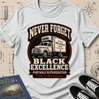 Frederick McKinley Jones — Portable Refrigeration — Never Forget Black Excellence T-Shirt | Buillth