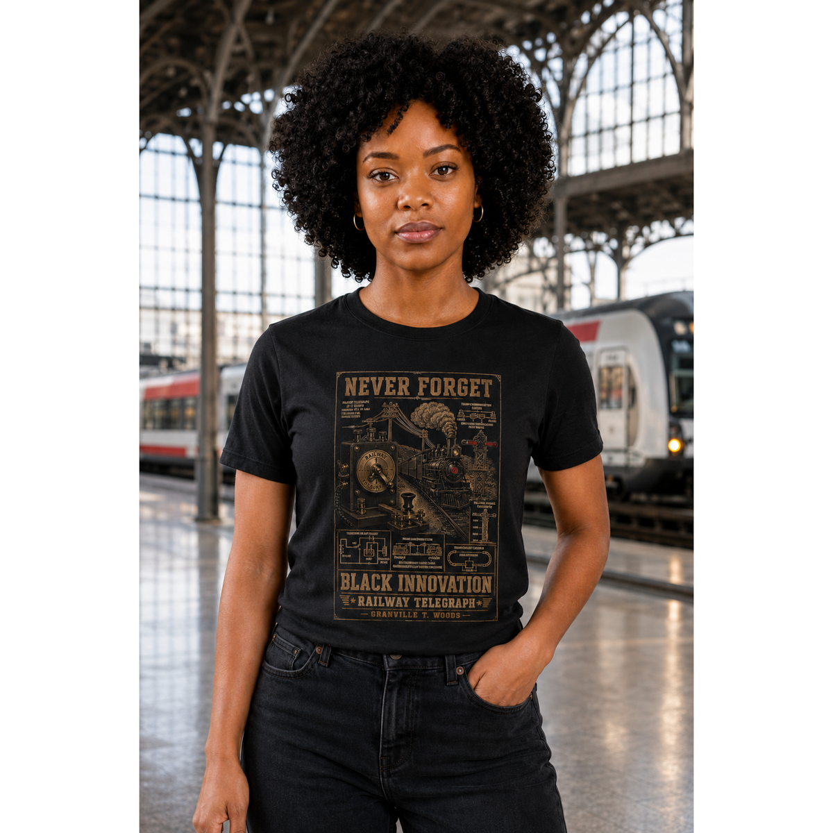 Granville T. Woods — Railway Telegraph — Never Forget Black Innovation Archive Edition — Archive No. 007