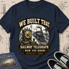 Granville T. Woods — Railway Telegraph — We Built That T-Shirt | Buillth