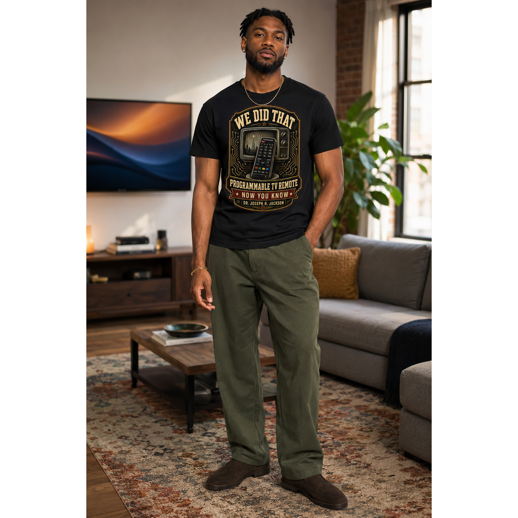 Dr. Joseph Jackson — Programmable TV Remote — We Did That — Archive No. 017