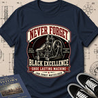 Jan Ernst Matzeliger — Shoe Lasting Machine — Never Forget Black Excellence T-Shirt | Buillth