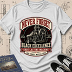 Jan Ernst Matzeliger — Shoe Lasting Machine — Never Forget Black Excellence T-Shirt | Buillth