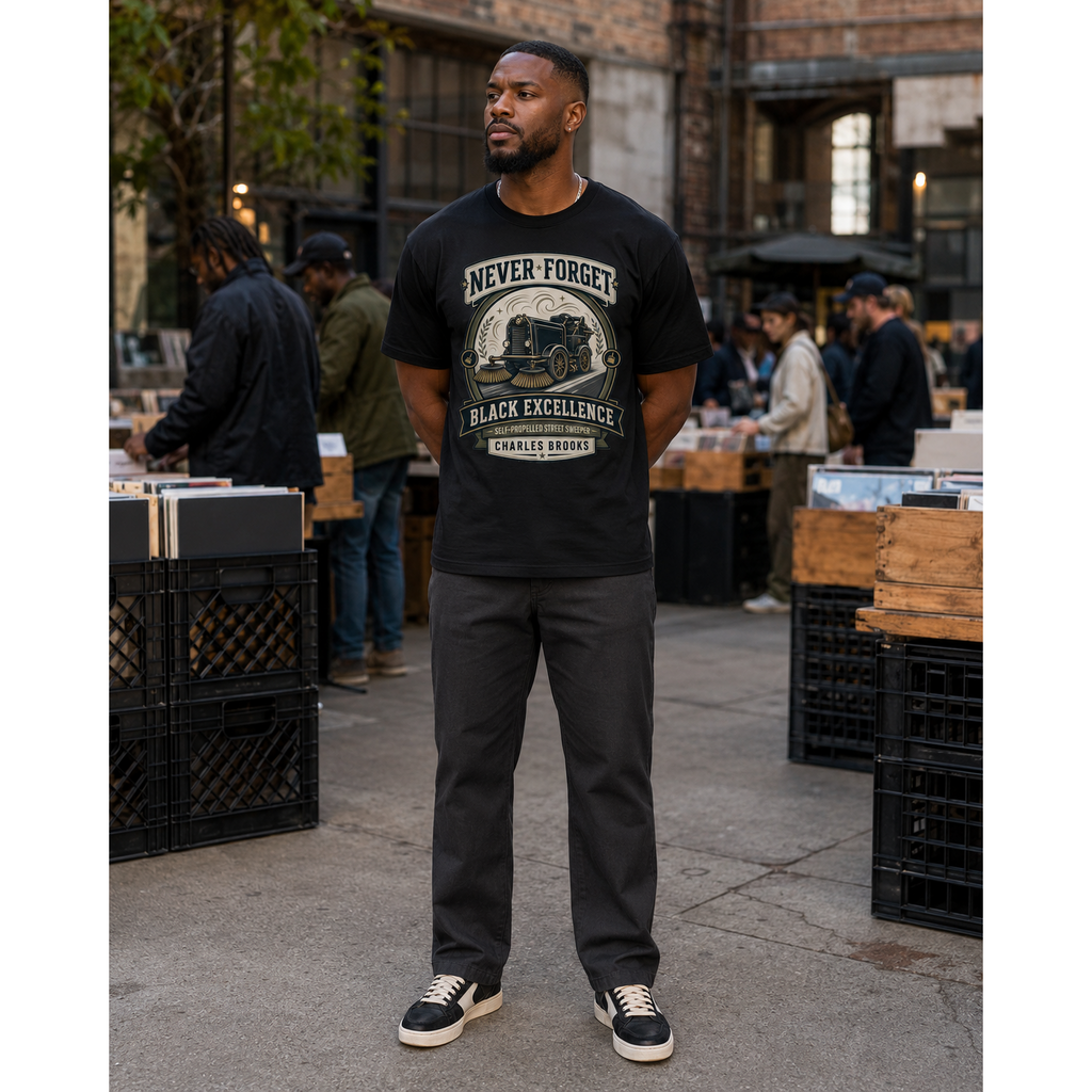 Charles B. Brooks — Street Sweeper — Never Forget Black Excellence — Archive No. 016