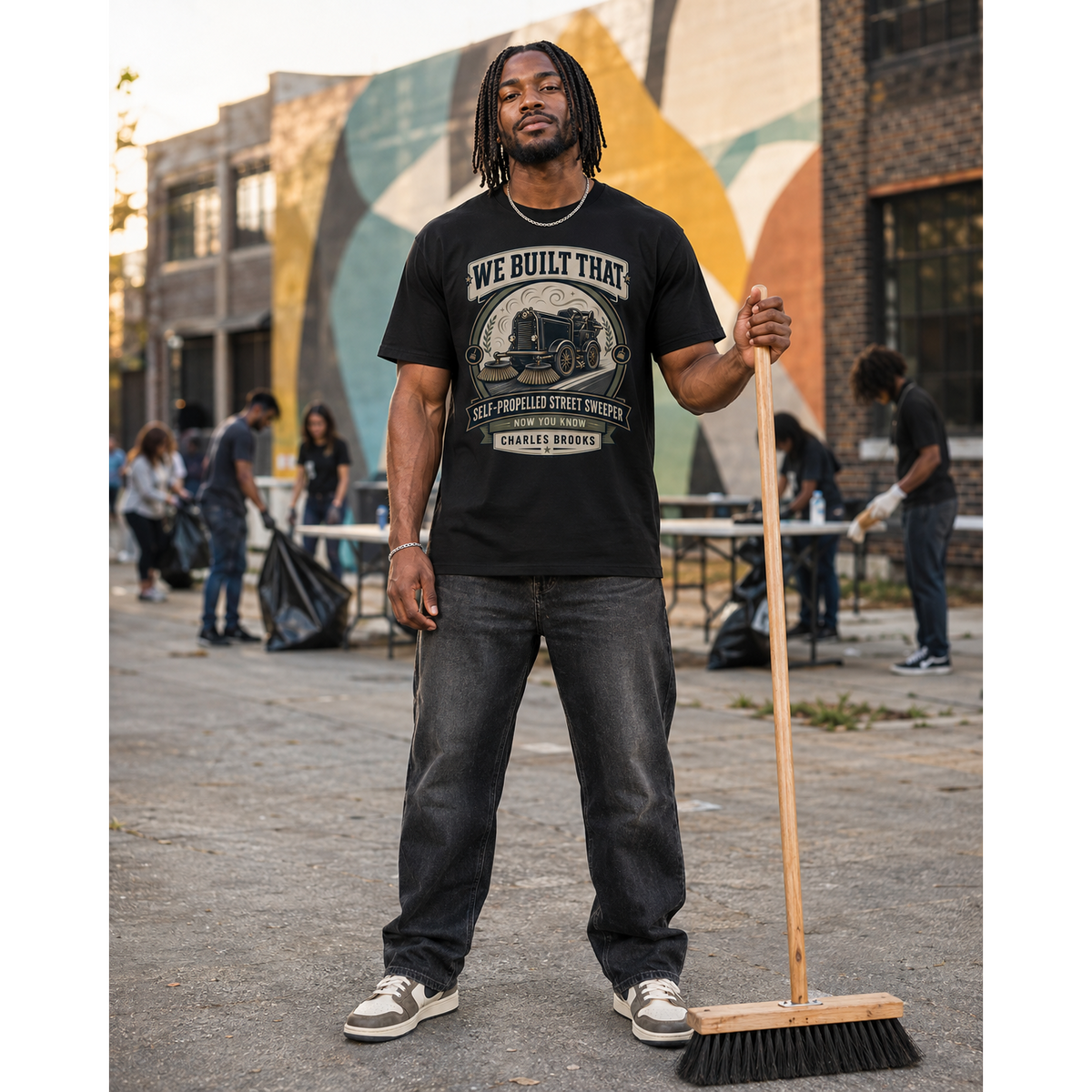 Charles B. Brooks — Street Sweeper — We Built That — Archive No. 016
