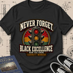 Garrett Augustus Morgan — Traffic Signal — Never Forget Black Excellence T-Shirt | Buillth
