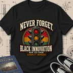 Garrett Augustus Morgan — Traffic Signal — Never Forget Black Innovation T-Shirt | Buillth
